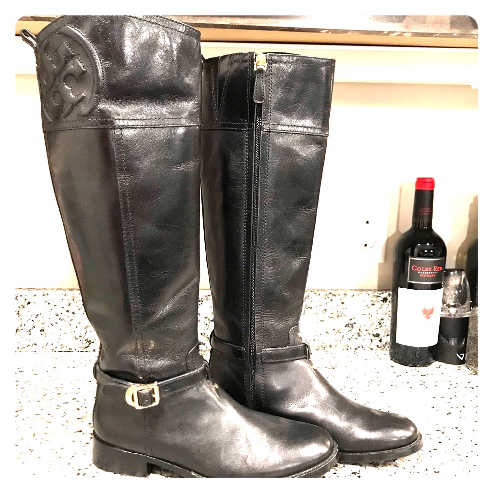 Authentic Tory Burch Riding Boots Size 7